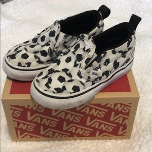 Toddler Velcro side vans
